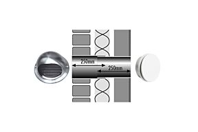 Tilmar T160-E Muurdoorvoerset