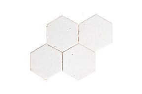 Vietnamese Terra T11 Hexa Milk White per m²