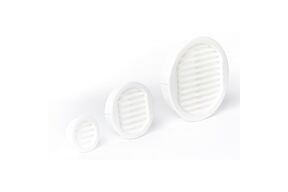 Tilmar nylon klemrooster wit