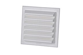 Tilmar Fresh ABS-buitenmuurrooster wit