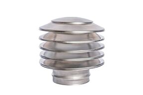 Tilmar TilVent RVS Ventilatieschacht losse kap