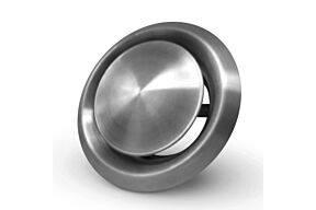 Tilmar RVS toe- en afvoerventiel