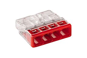 Wago Steekklem 4 x 0,5 - 2,5 mm² (100 st.)