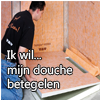 Douche betegelen