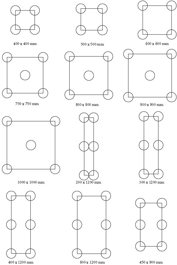 Legtekening tegeldragers