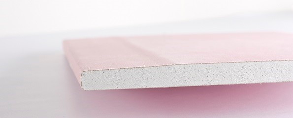 Plaque de plâtre Knauf rose