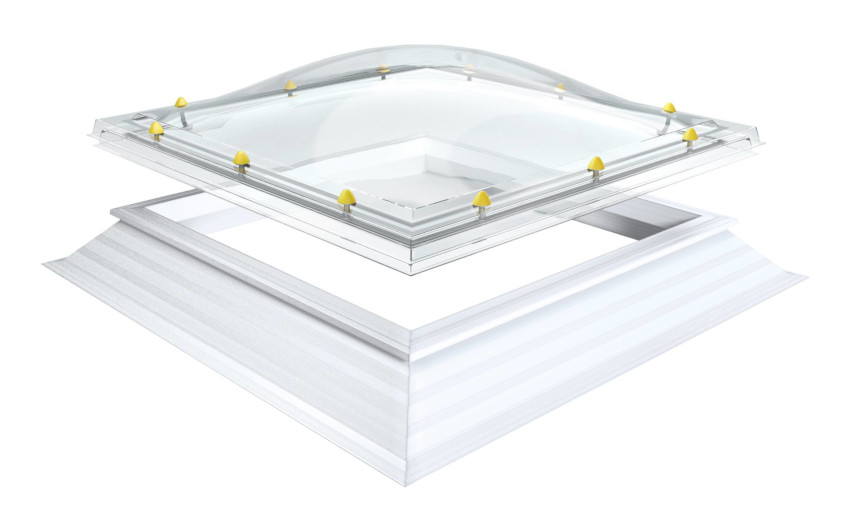 Skylux dôme de lumière carrée avec élévation