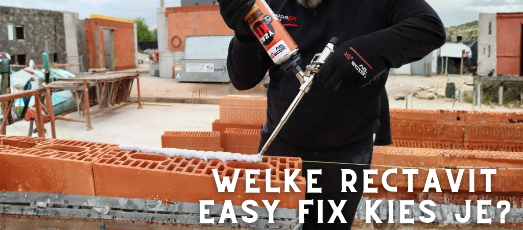Welke Rectavit Easy Fix heb je nodig? Original, Turbo of Construct
