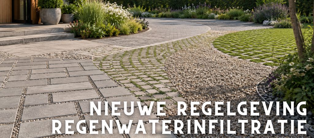 Waterdoorlatende verharding: welke materialen zijn toegelaten? (2026)