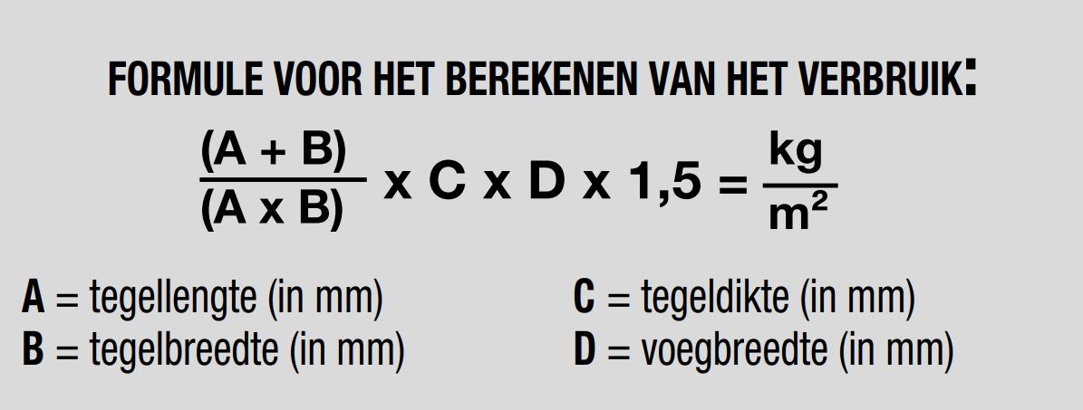 Tabel verbruik Keracolor FF Tabel verbruik Keracolor FF