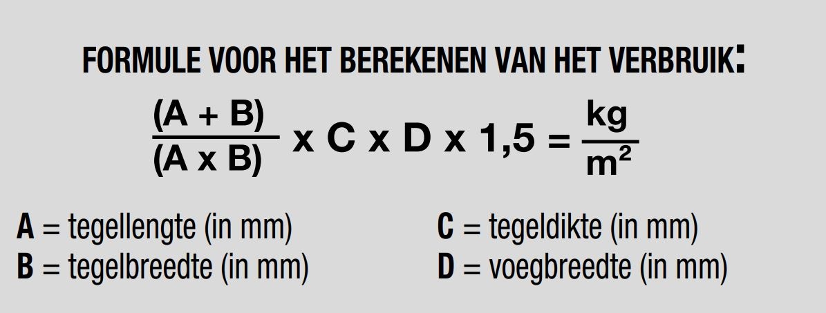 Tabel verbruik Keracolor FF