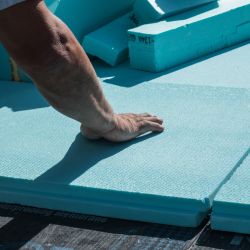 XPS isolatie installatie